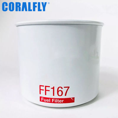خرطوشة نمط Fleetguard FF167 فلتر الوقود وسائط السليلوز