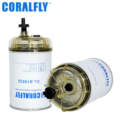Coralfly Construction Machinery Fuel Water Separator Filter FS19532 P551856 BF46083-0 For Fleetguard Donaldson