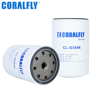 Coralfly Construction Machinery Oil Filter LF33546 551257 B337 For Fleetguard
