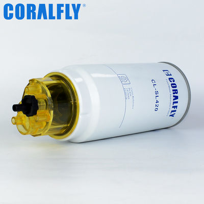 Coralfly Construction Machinery Fuel Water Separator Filter PL420 1433649 P550778 For MANN