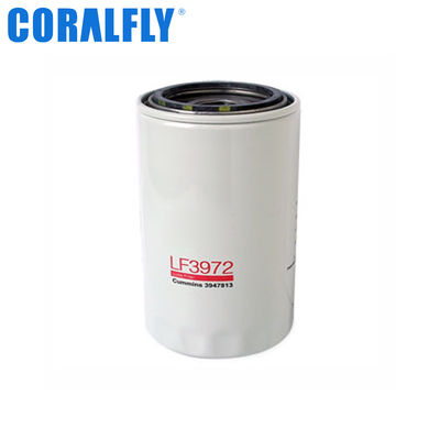 حفارة محرك الديزل لوب فلتر الزيت Fleetguard Lf3972