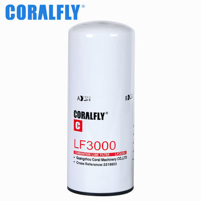طول 296 مم Fleetguard LF 3000 فلتر الزيت 149 رطل / بوصة مربعة