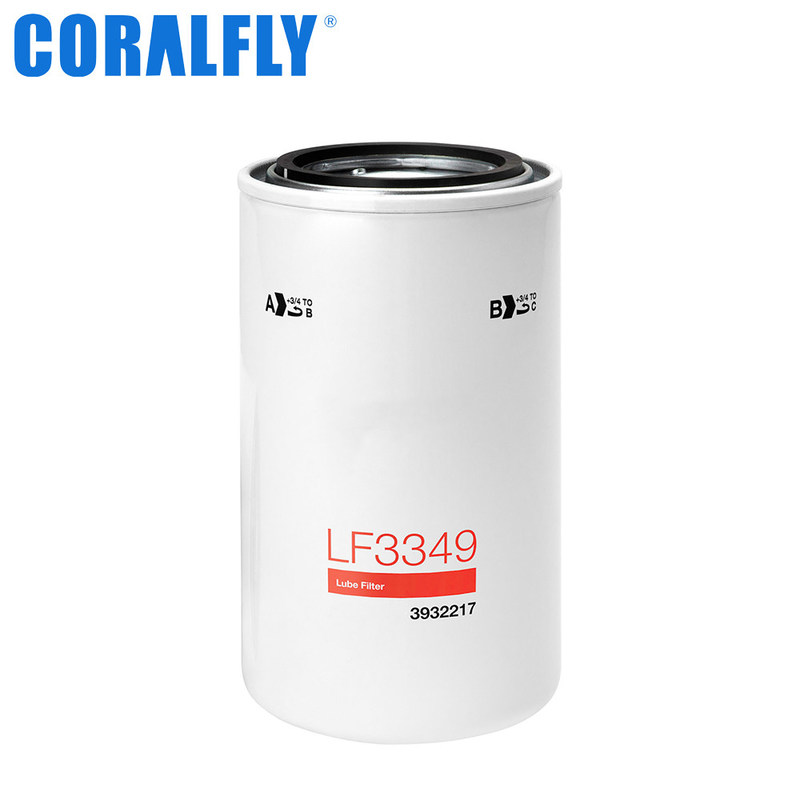 Coralfly OEM ODM Excavator Engine Fleetguard فلتر الزيت Lf3349