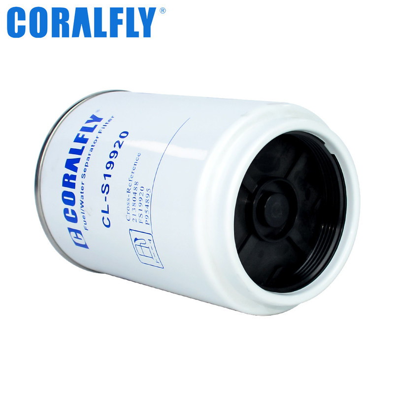 Coralfly Construction Machinery Fuel Filter 21380488 FS19920 P954895 For Donaldson Fleetguard