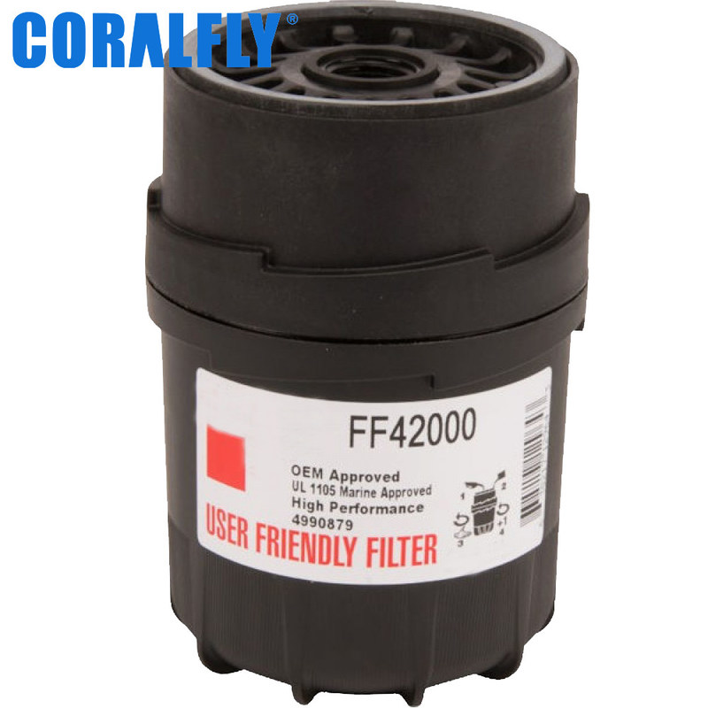 16 ميكرون ديزل شاحنة مرشحات Fleetguard Ff42000 Cross Reference