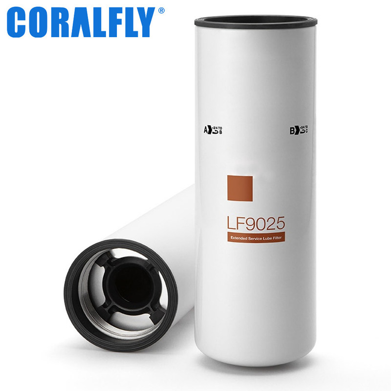 16 ميكرون Fleetguard Lube Oil Filter Synthetic Media Lf9025 Cross Reference