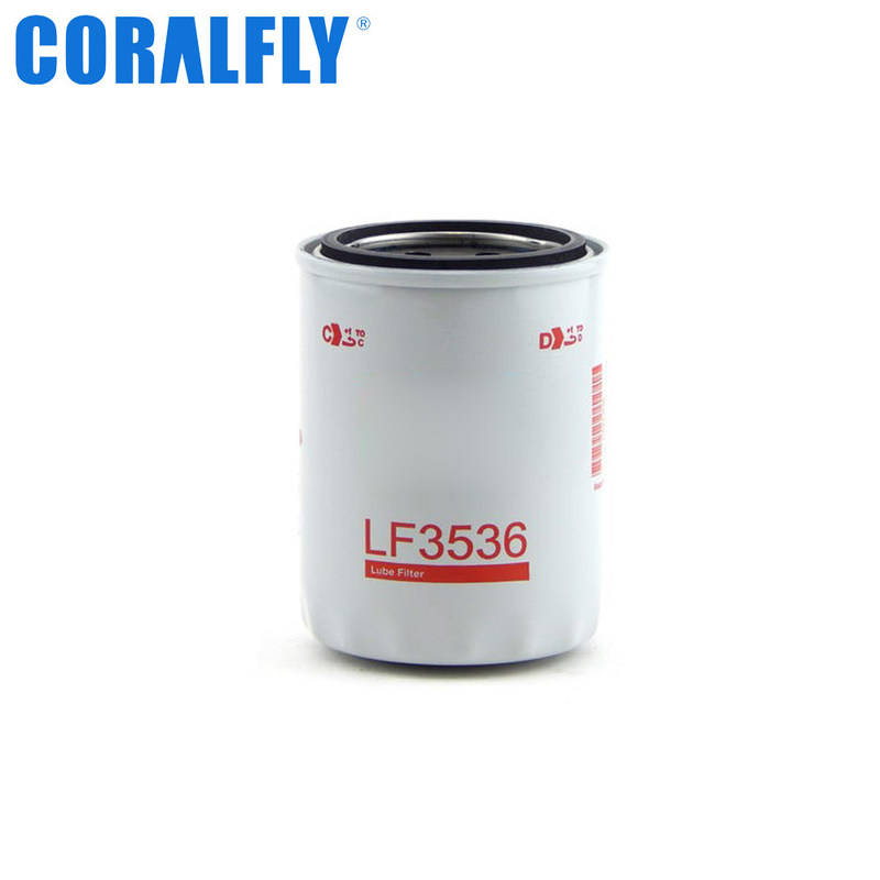فلتر الزيت ISO 16889 LF3536 Fleetguard للحفارة