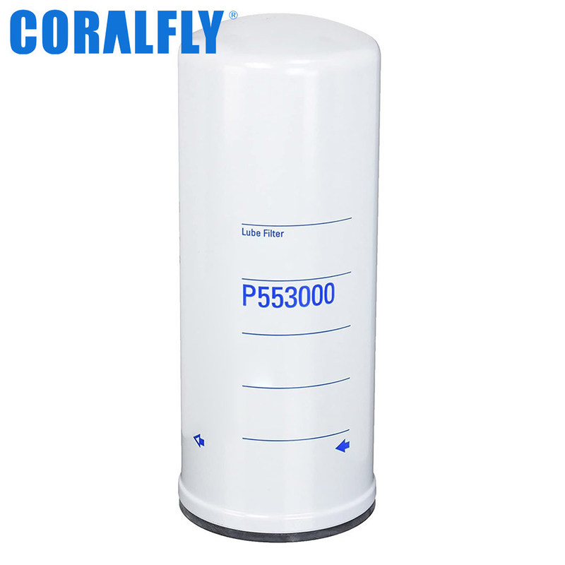 P553000 جرار الحفرة الحافلة عنصر المرشح مرشح زيت الزيت لفلتر دونالدسون